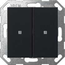 5173005 Gira Кнопочный выключатель KNX, 2-клавишн.