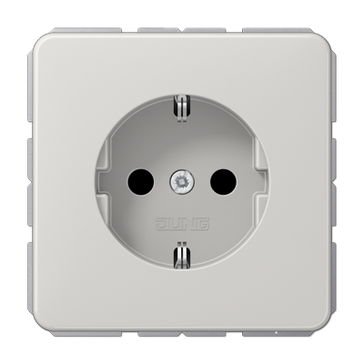 Штепсельная розетка SCHUKO 16A 250V~; светло-серая, CD1520BFLG