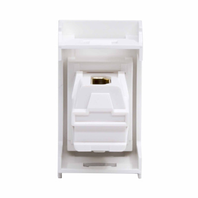 ДКС HDMI розетка, Viva, белая, 1 мод., 41018