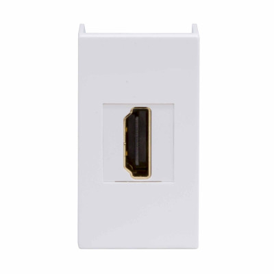 ДКС HDMI розетка, Viva, белая, 1 мод., 41018