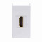ДКС HDMI розетка, Viva, белая, 1 мод., 41018
