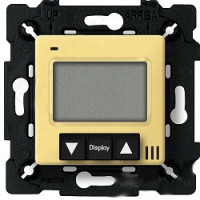 FD18000OB-M Fede Fede Термостат для эл. "теплых полов", черн./Bright Gold