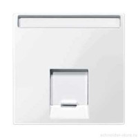 SM Накладка для комп. розетки 1хRJ45 UTP/FTP/STP, полярно-бел. (max 14) SM Накладка для комп. розетки 1хRJ45 UTP/FTP/STP, полярно-бел. (max 14)