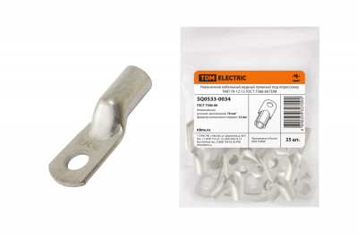 Наконечник медный луженый ТМЛ 70-12-13 ГОСТ 7386-80 TDM Electric, SQ0533-0034