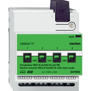 АКТОР ДЛЯ ВЫКЛ REG-K/4X230/16 С РУЧН УПР