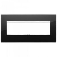 Vimar Накладка Eikon Evo на 7 модулей, черный бриллиант, 21657.76