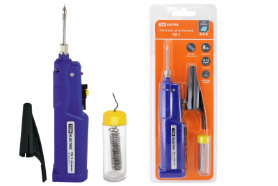 Паяльник автономный ПА-1, батареи типа 3хАА , с припоем "Алмаз" TDM Electric, SQ1025-0101