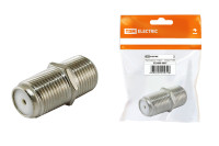 Переходник гнездо F - гнездо F, инд. упаковка TDM Electric, SQ1809-0007