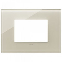 Vimar Накладка на 3 модуля, белая конопля, 22653.72