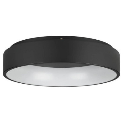 390051 Потолочный светильник MARGHERA2, LED 34W, 4000lm, H135, ?595, сталь, черный/пластик, белый