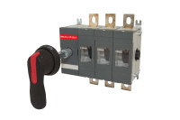 Рубильник ВНК-35-2 3П 250А с выносной фронтальной ручкой управления и переходником 185 мм TDM Electric, SQ0744-0203