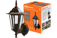 Светильник 6060-11 садово-парковый шестигранник, 60Вт, вверх, бронза TDM Electric, SQ0330-0011 Светильник 6060-11 садово-парковый шестигранник, 60Вт, вверх, бронза TDM Electric, SQ0330-0011