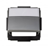 Simon Крышка для розетки, TOP IMPACT, Scudo, алюминий, 2705092-033