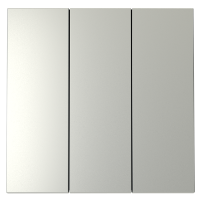 Клавиши для выключателя/переключателя трехклавишного, S70 (сталь), VLS000505