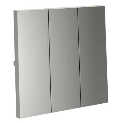 Клавиши для выключателя/переключателя трехклавишного, S70 (сталь), VLS000505