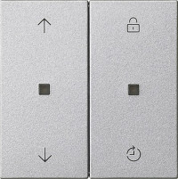 536326 Gira Накладка управления жалюзи с функцией памяти System 3000 536326 Gira Накладка управления жалюзи с функцией памяти System 3000