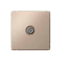 GAL001292 - ARTGALLERY TV РОЗЕТКА проходная 4DB, механизм, ПЕСОЧНЫЙ, Systeme Electric