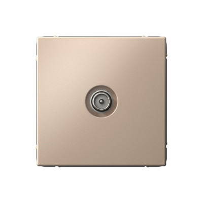 GAL001292 - ARTGALLERY TV РОЗЕТКА проходная 4DB, механизм, ПЕСОЧНЫЙ, Systeme Electric