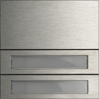 5532920 Gira Модуль кнопок вызова System 106 2-клав. 5532920 Gira Модуль кнопок вызова System 106 2-клав.