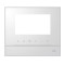 52313FC-W - Рамка для абонентского устройства 4,3, белый глянцевый, с символом индукционной петли - 2TMA070130W0060