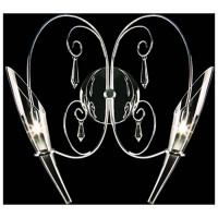 Lightstar 755624 (MB62613-2А) Бра SCARABEO 2х35W G4 12V ХРОМ хрусталь+стекло (в комплекте)