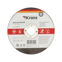 Диск отрезной по металлу 125х1,2х22,23мм KRANZ, KR-90-0913