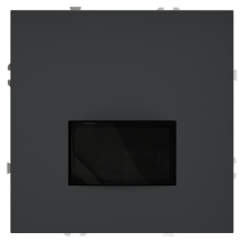 Датчик движения встраиваемый VOLTUM S70, (графит), VLS070507