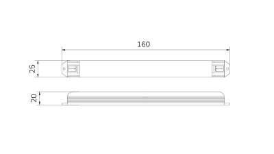 Блок питания PBL-36-12 36Вт 12В IP20 черн. SWG Standart 00-00027776