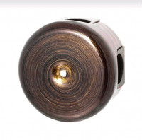 Bironi Распределительная коробка 78мм, пластик, цвет Бронза (4 кабельных ввода в комплекте), B1-521-25-K