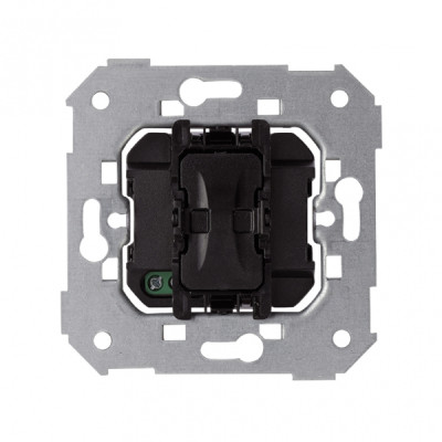 Simon 75 Светорегулятор электронный кнопочный проходной 40-400Вт 230В~, 7500316-039