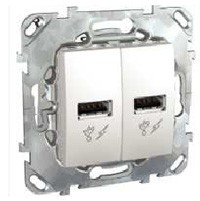 MGU5.928.18ZD - Зарядное уст-во usb 2.0, белый