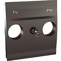 MGU9.440.12 - Unica top центральная плата розетки tv/fm, графит