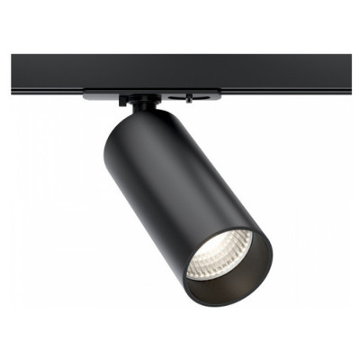 Single phase track system Focus LED  Трековый светильник, цвет: Черный 12W