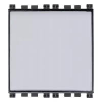 Vimar Кнопка 1P NO 10A с табличкой, серая, 19050 Vimar Кнопка 1P NO 10A с табличкой, серая, 19050