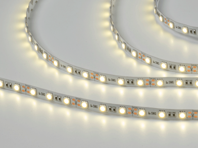 Светодиодная лента 5050, 60 LED/м, 14,4 Вт/м, 12В , IP20, Цвет: Нейтральный белый, SWG560-12-14.4-NW-M