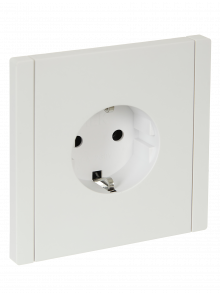 FORTE&PIANO Роз. с з/к без з/ш в/к 16А FP216 бел. IEK, FP-R11-16-K01