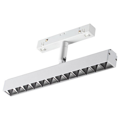 Novotech 358609 SHINO NT21 035 белый Трековый светильник для низковольного шинопровода IP20 LED 4000K 12W 48V FLUM