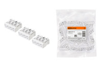 Клемма пружинная соединительная КСП4-2L+N+PE, 16 A TDM Electric, SQ0510-0111