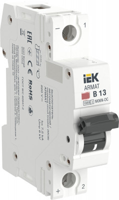 ARMAT Автоматический выключатель M06N-DC 1P B 13А IEK, AR-M06N-1-B013DC