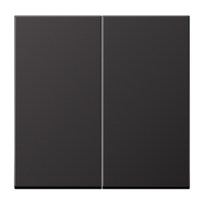 Клавиша для KNX кнопки, 2 группы; металл; дарк, AL102D