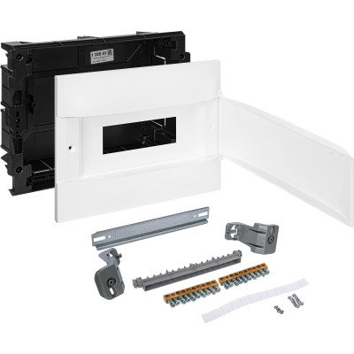 Legrand Practibox S Пластиковый щиток Встраиваемый 1X12 Белая дверь, 135541