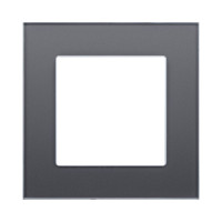 Рамка 1-постовая, стекло серый Kollinger Asthetik AS1GY