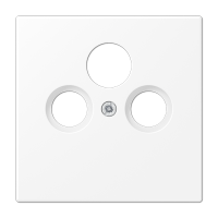 Kрышка для SAT-TV-FM розеток; термопласт; белый матовый, LS990SATWWM Kрышка для SAT-TV-FM розеток; термопласт; белый матовый, LS990SATWWM