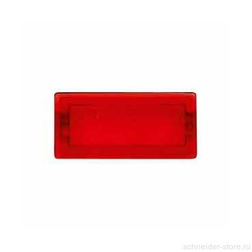 Линза для клавиши , прозрачная красная