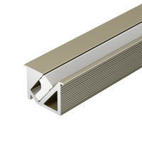 Профиль SL-BEVEL-H10-F14-2000 ANOD OLIVE GREY (Arlight, Алюминий), 038200