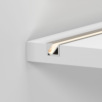 Профиль SL-BEVEL-H10-F14-2000 ANOD OLIVE GREY (Arlight, Алюминий), 038200