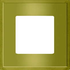 FD01241OB Fede Madrid Рамка 1-ная, Bright Gold