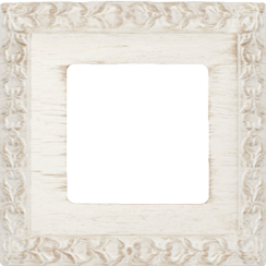 FD01221BD Fede San Sebastian Provence Рамка 1-ная, White Decape