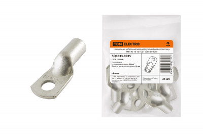 Наконечник медный луженый ТМЛ 95-10-15 ГОСТ 7386-80 TDM Electric, SQ0533-0035