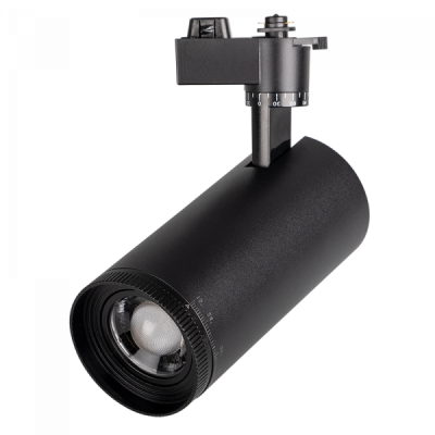 Jazzway PTR 0728 ZOOM 28w 3000K 15-60° BL (чёрный) IP40, 5034358